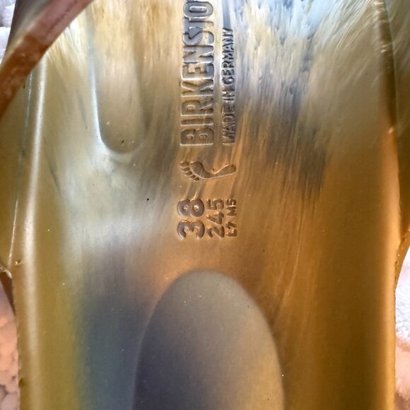 Birkenstock Arizona EVA Marble Adjustable Buckle Slide Sandals - Picture 3 of 3